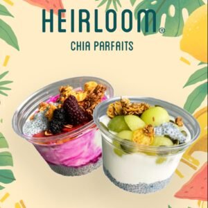 Chia Parfait - Heirloom Greek Yogurt NO SUGAR, HIGH PROTEIN 200 gr